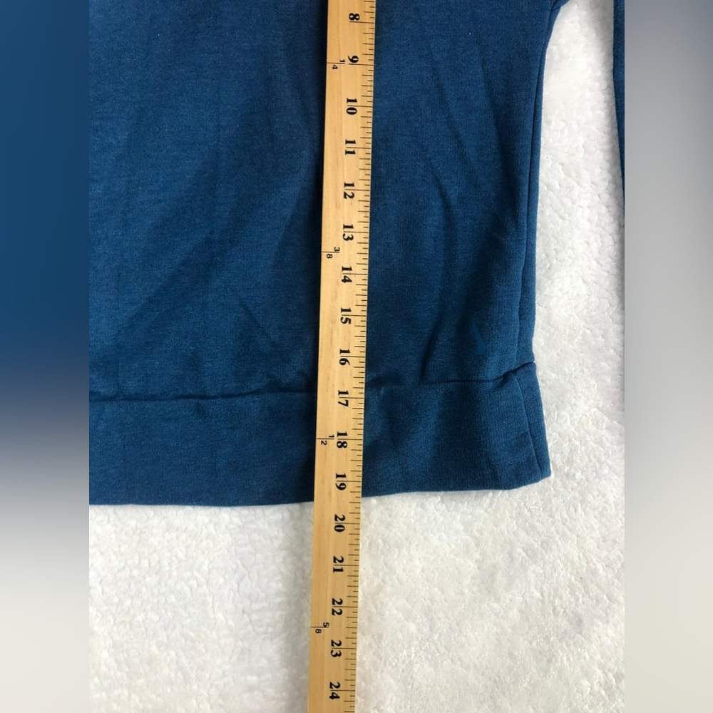 Nike Dri-Fit Sweater Long Sleeve Open Back Knit Casual Yoga Size Small - Picture 9 of 11